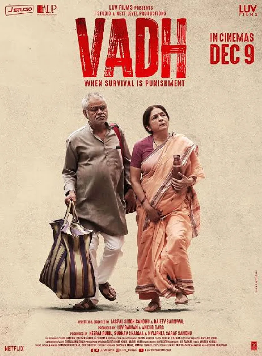 Vadh (2023) Bollywood Hindi Full Movie WEB-HDRip ESub