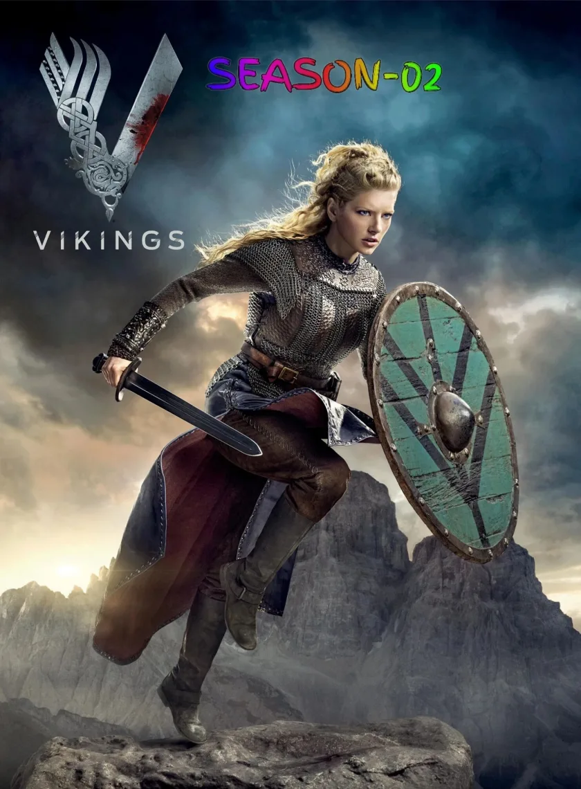 Vikings S02 (2014) (Hindi + English) Dual Audio Completed Web Series BluRay HEVC ESub