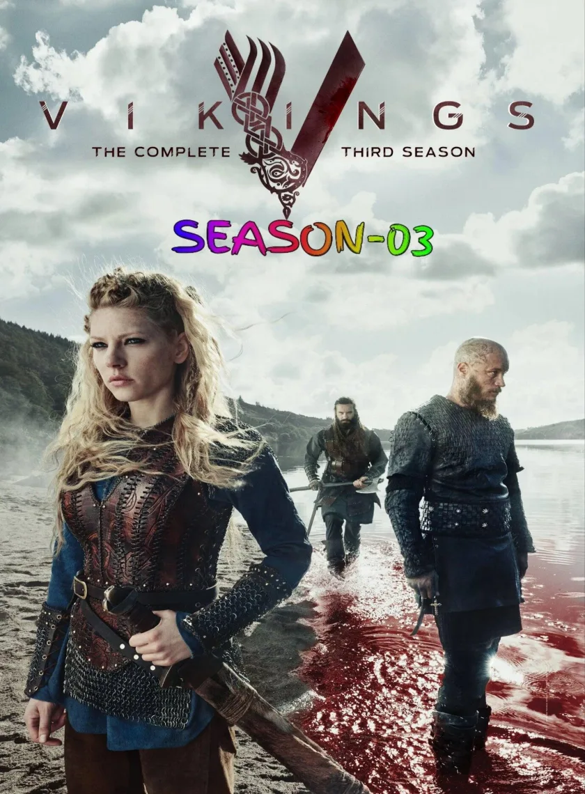 Vikings S03 (2015) (Hindi + English) Dual Audio Completed Web Series BluRay HEVC ESub
