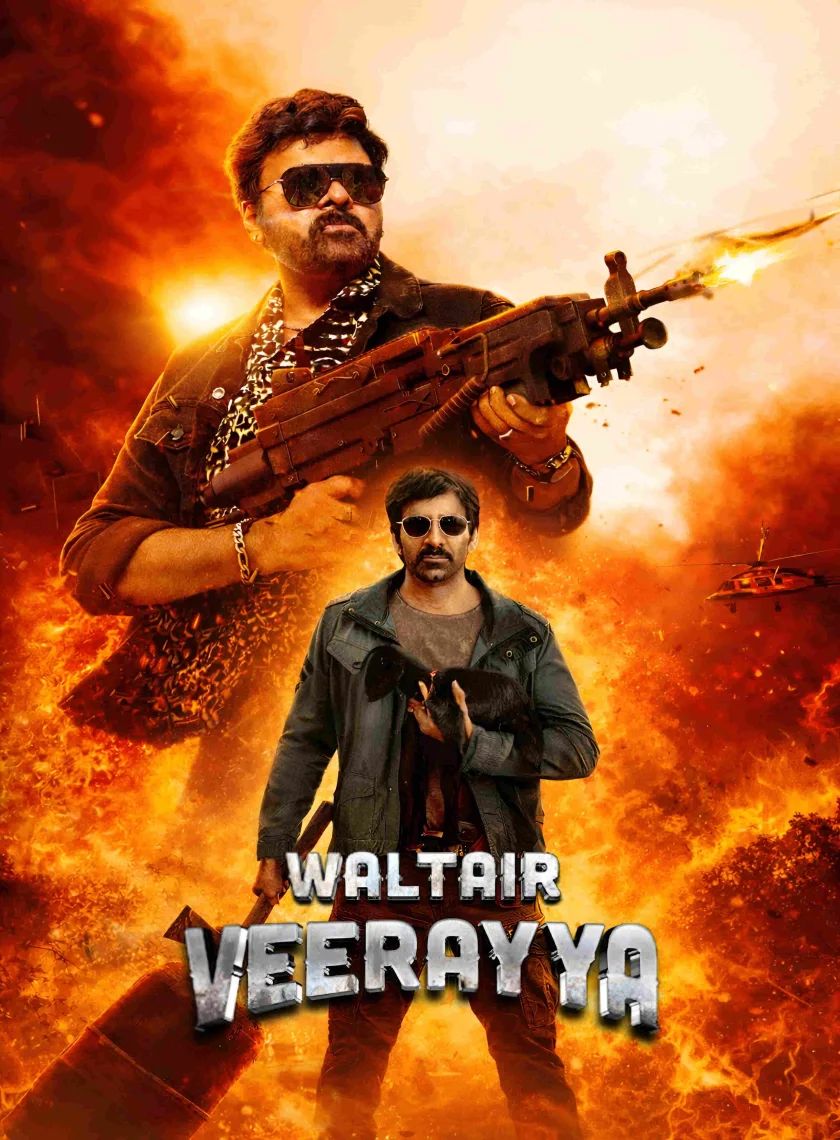 Waltair Veerayya (2023) (Hindi + Telugu) Dual Audio UnCut South Movie HD ESub