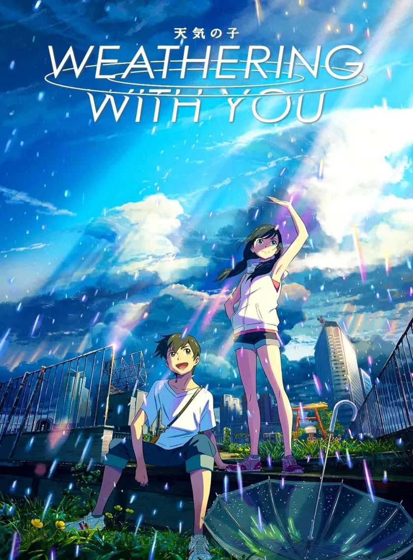 Weathering with You (2019) {Hindi (HQ Dubbed) + English + Japanese} Animated Movie BluRay HEVC 10bit ESub