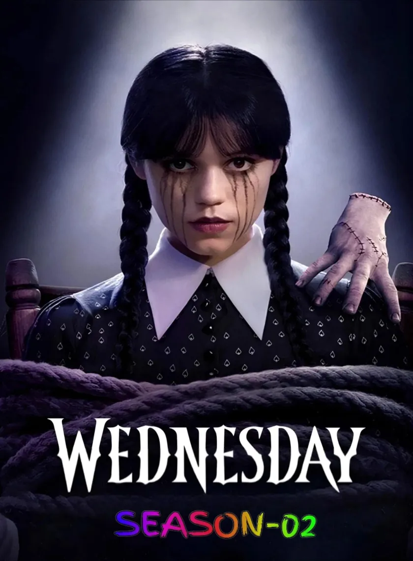 Wednesday S02 (2025) (Hindi + English) Dual Audio Completed Web Series HEVC ESub