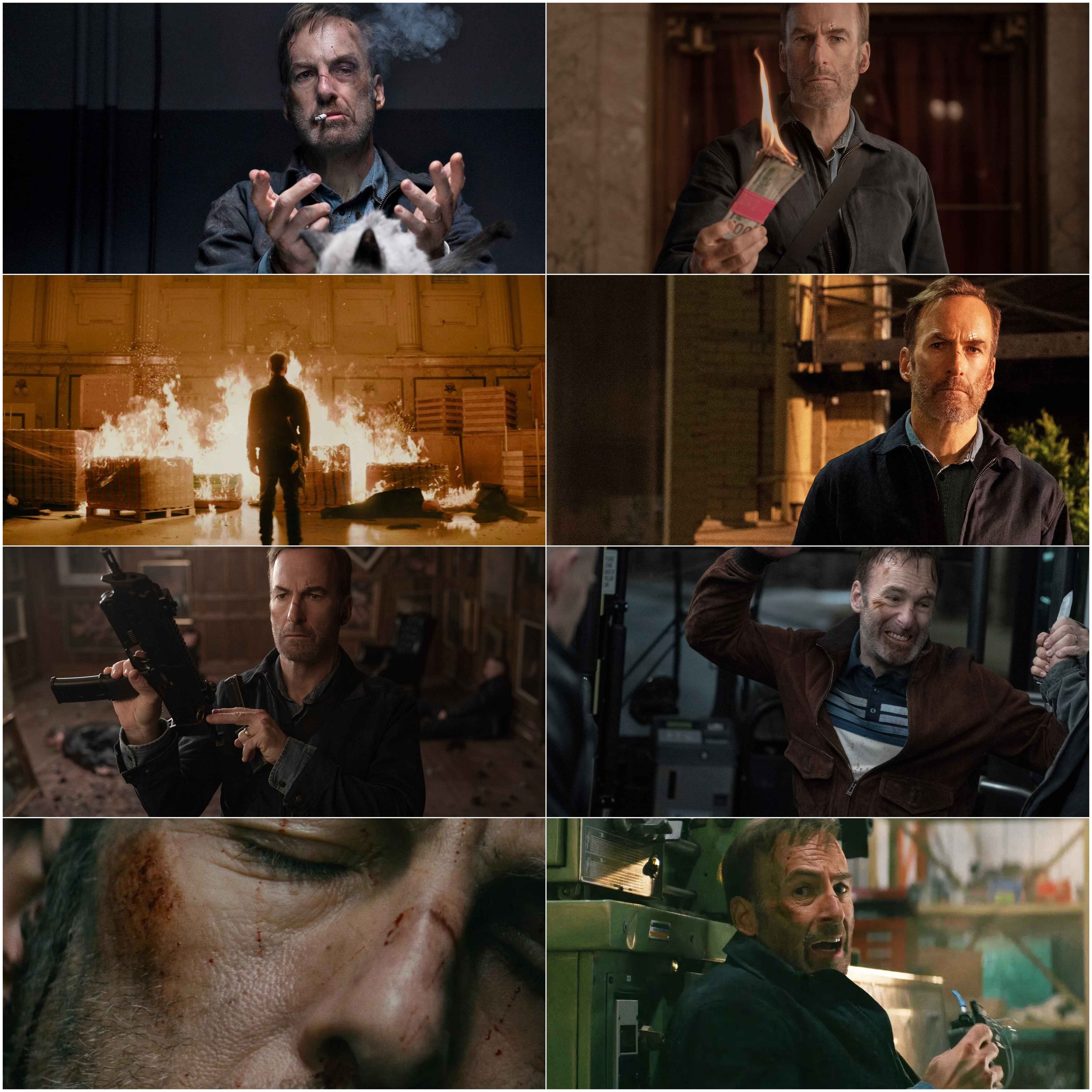 Nobody (2021) (Hindi + English) Dual Audio Hollywood Movie BluRay HD ESub screenshot