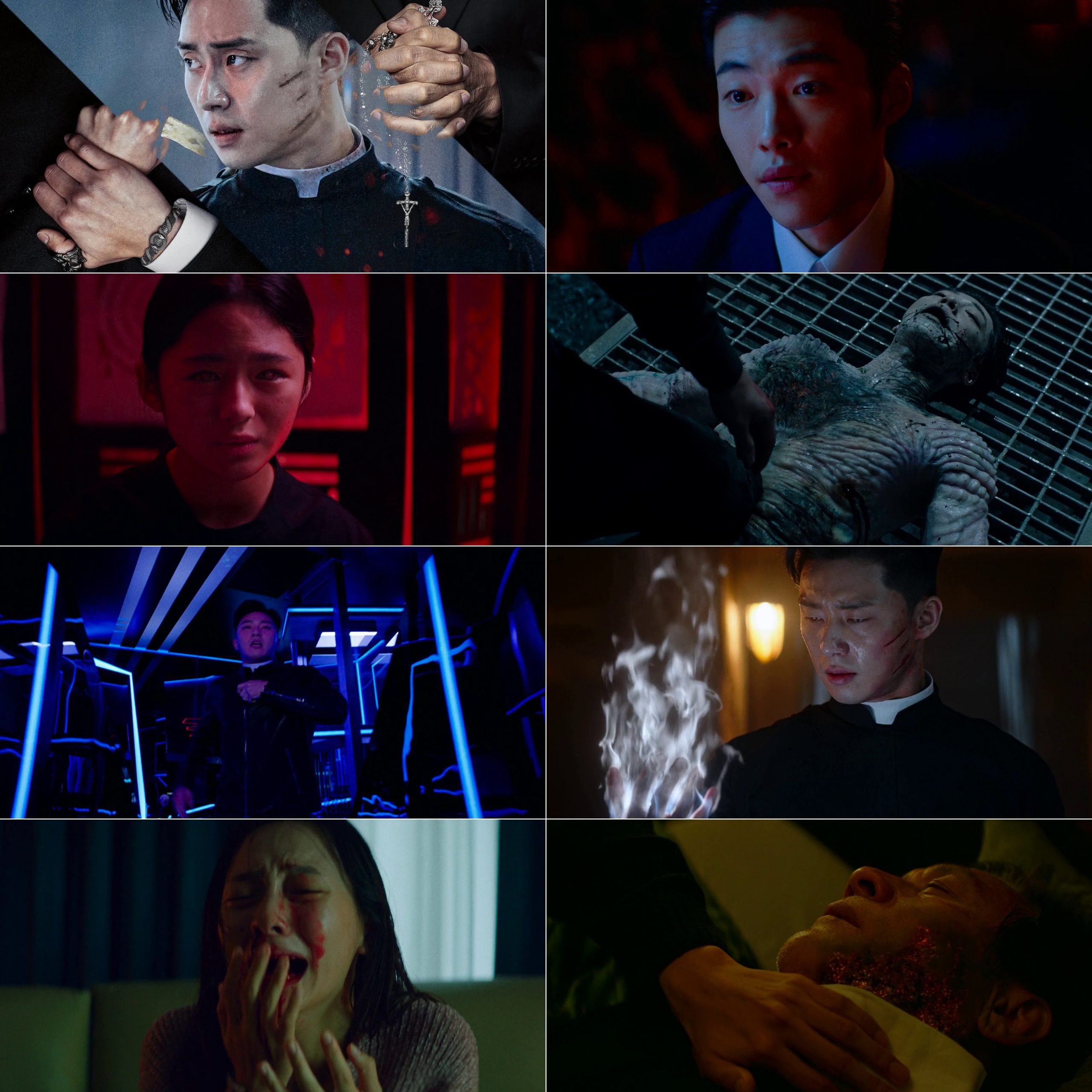 The Divine Fury (2019) (Hindi + Korean) Dual Audio Hollywood Movie BluRay HD ESub screenshot