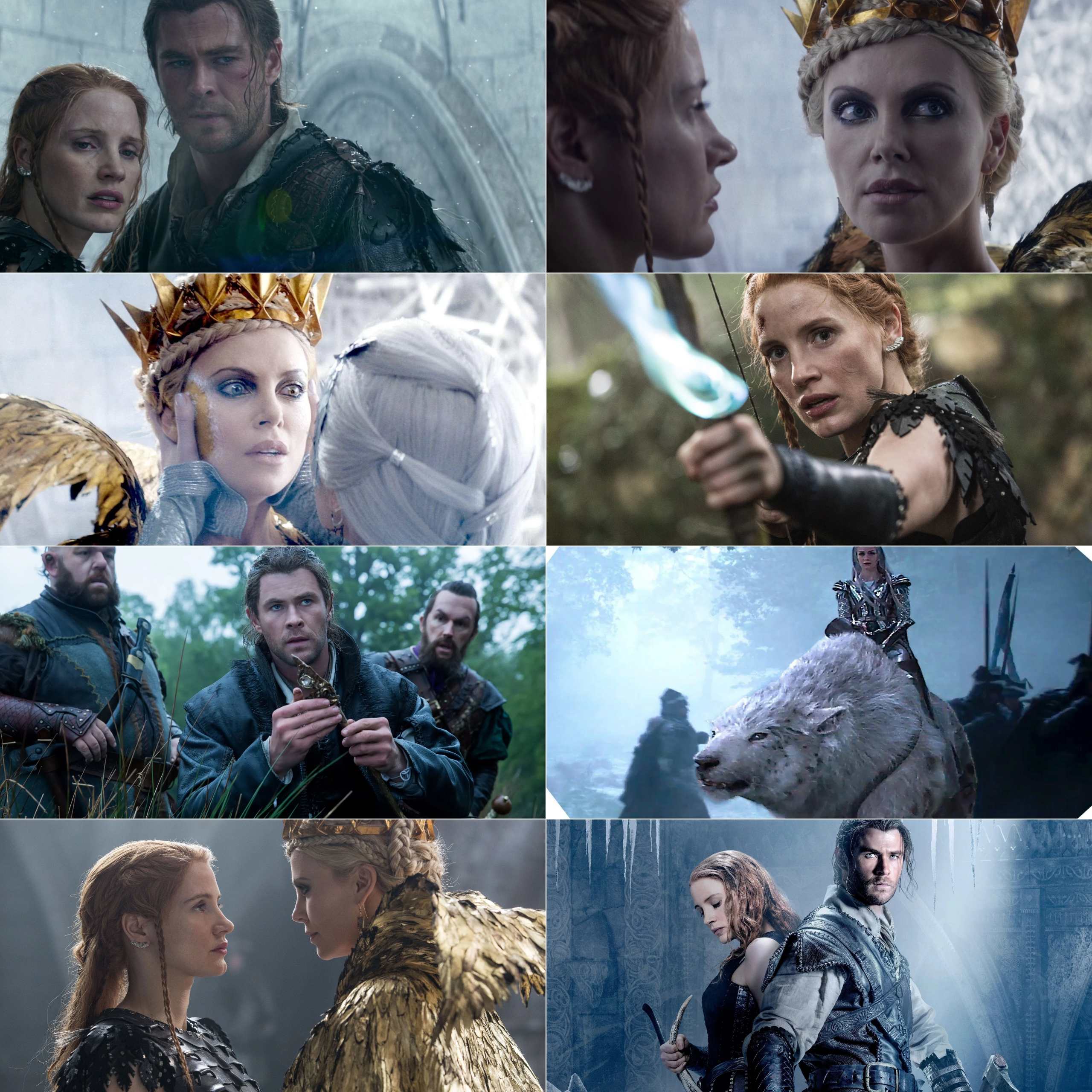 The Huntsman - Winters War (2016) (Hindi + English) Dual Audio Hollywood Movie BluRay HD ESub screenshot